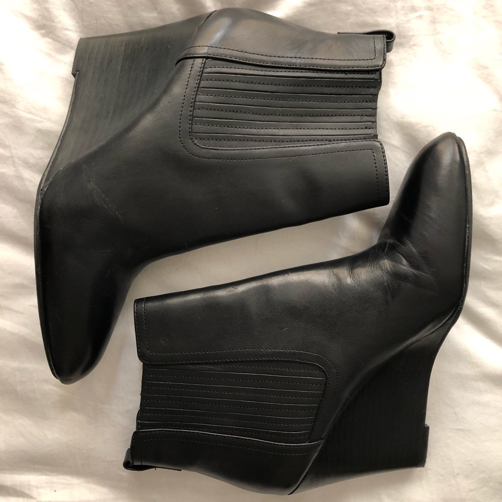 Sam Edelman Gillian Pointed Toe Leather Bootie